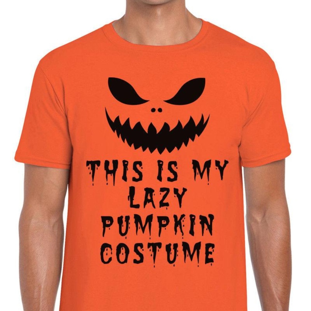 This Is My Lazy PUMPKIN Costume T-Shirt